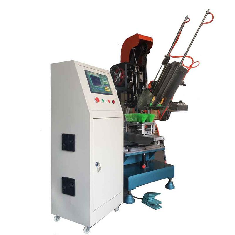 Computer numerical control High safety level steel wire brush making machine